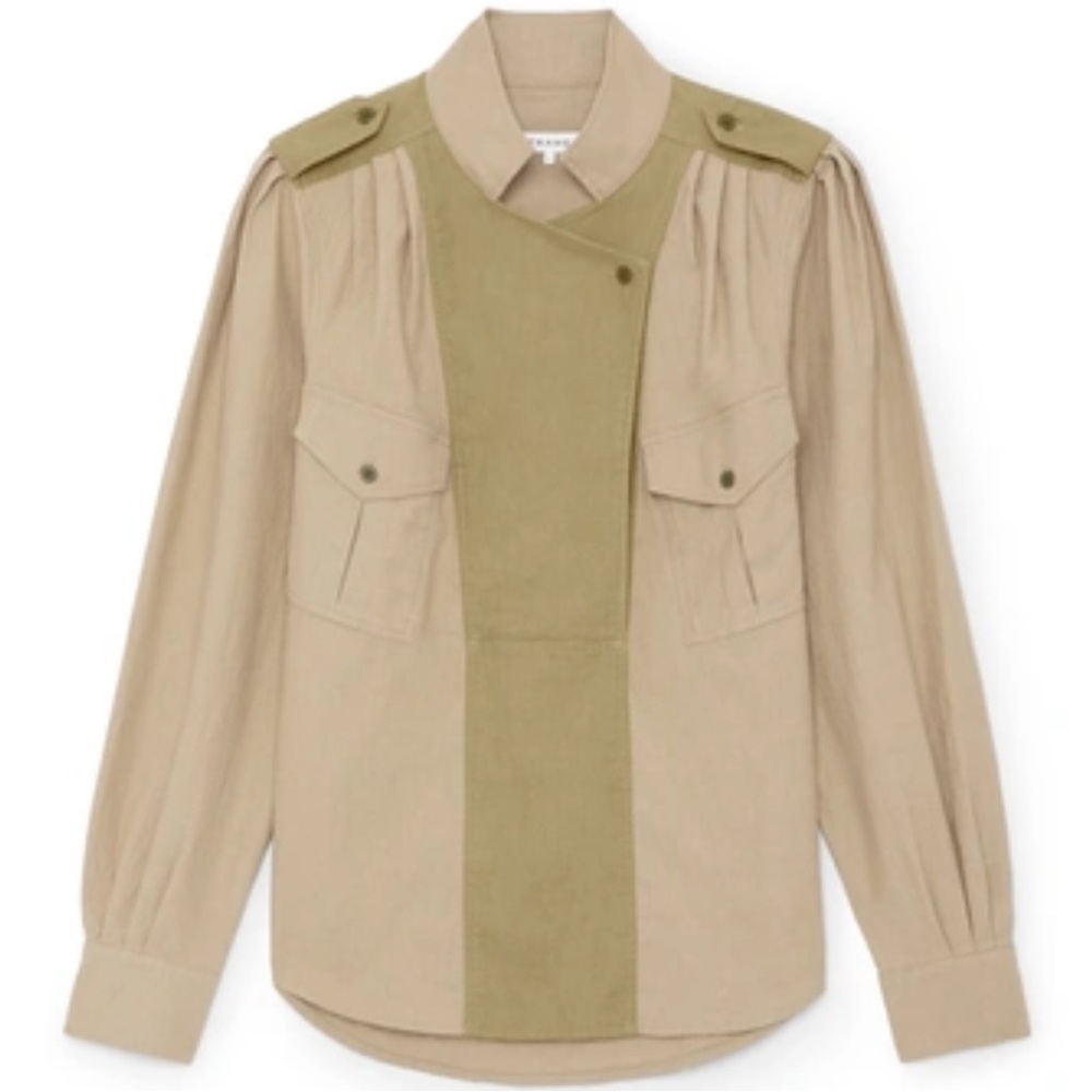 - frame safari long sleeve shirt